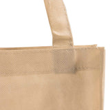non woven gift bag handle detail