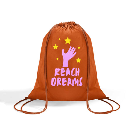 Drawstring Bag Small Size Customized Logo Tote Bags - Tote Bags With Your Logo