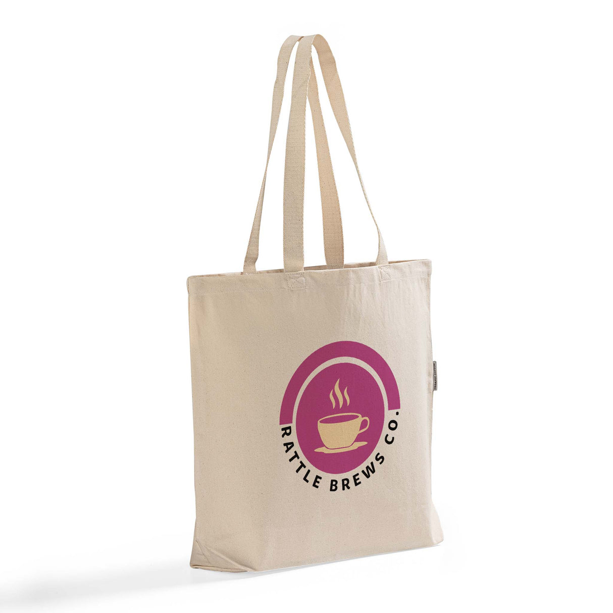 Custom Large Organic Cotton Tote Bag