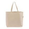 organic canvas shopping tote bag
