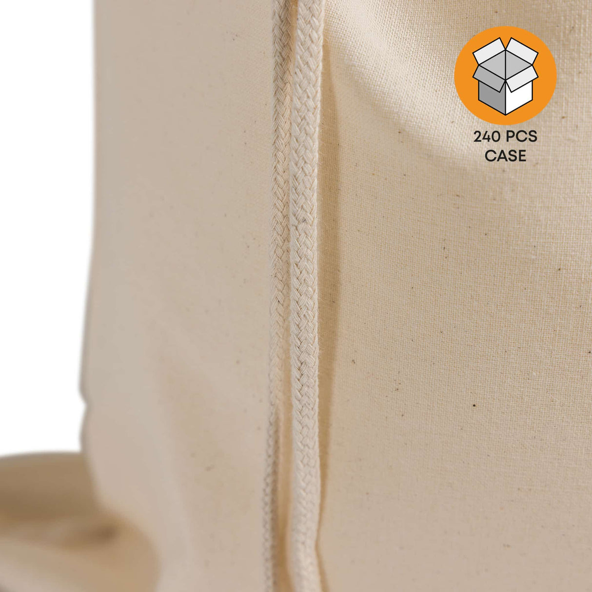 Organic Drawstring Backpack Case