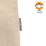 Organic Cotton Canvas Tote Detail Bundle