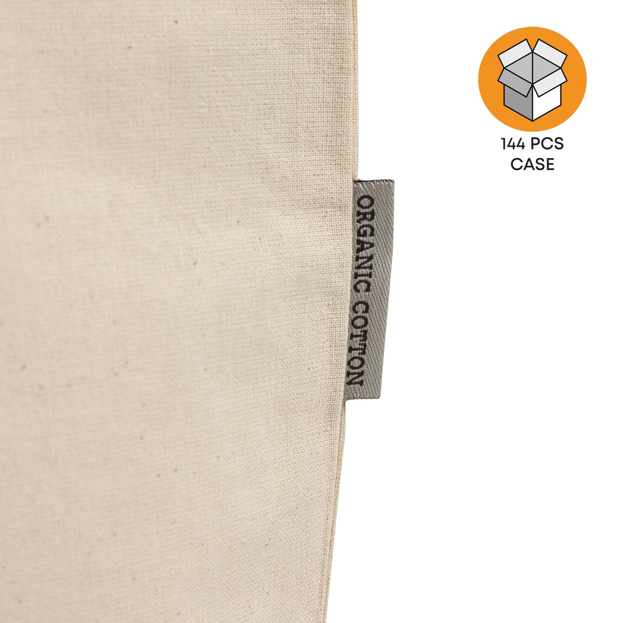 Large Organic Cotton Tote Bag Case