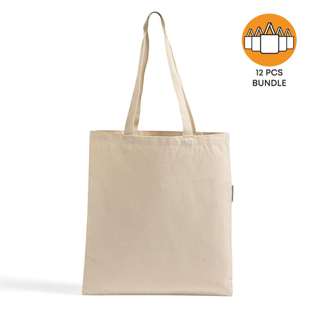 Organic Heavy Canvas Tote Bag Bundle