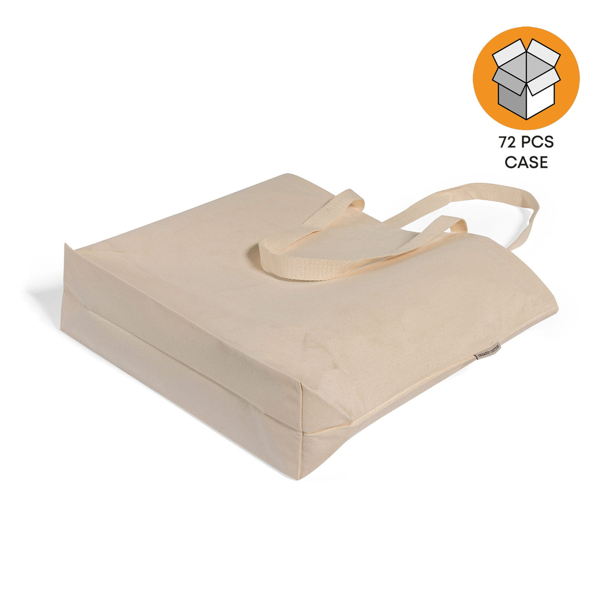 Large Organic Canvas Shopping Bag Case