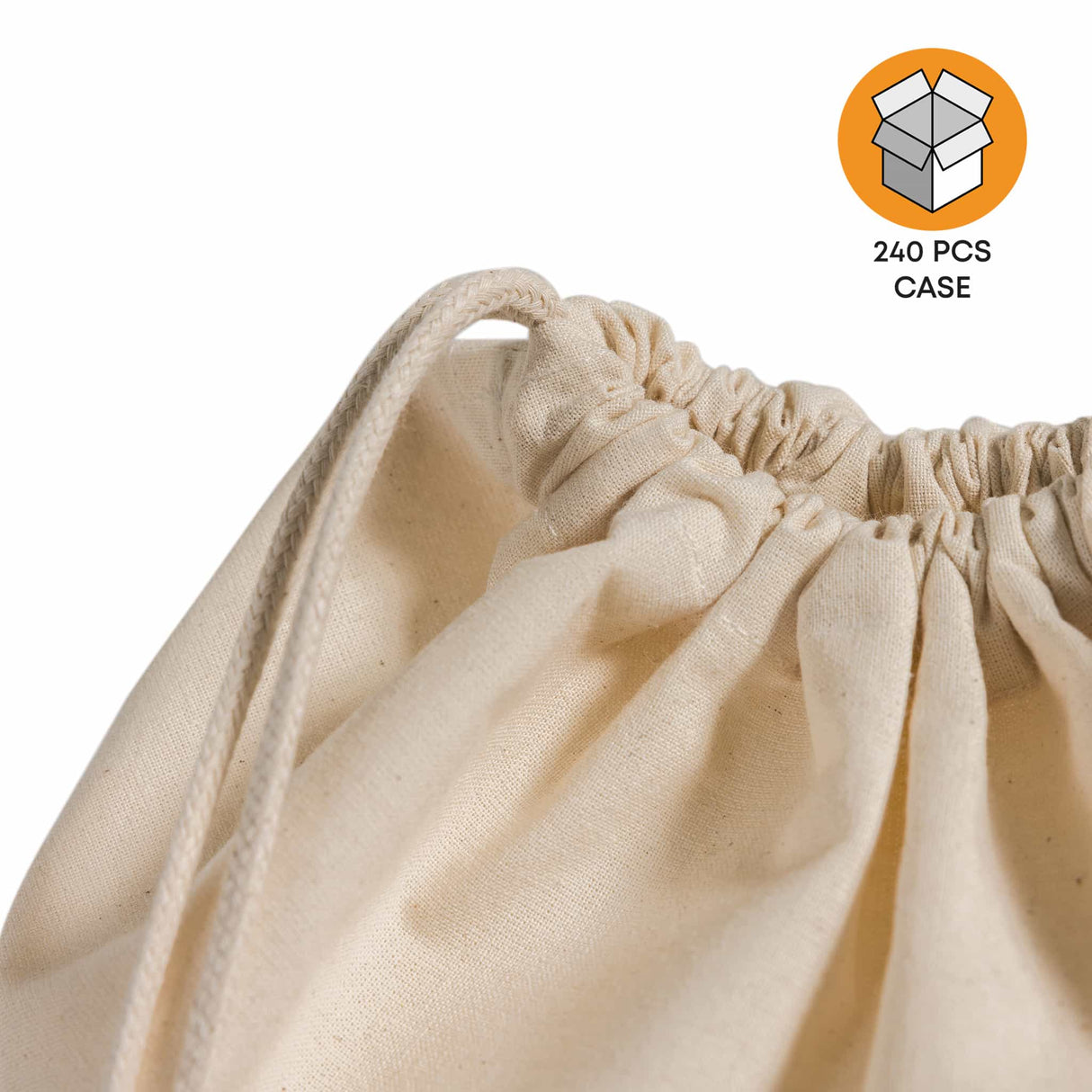 Organic Drawstring Backpack Case