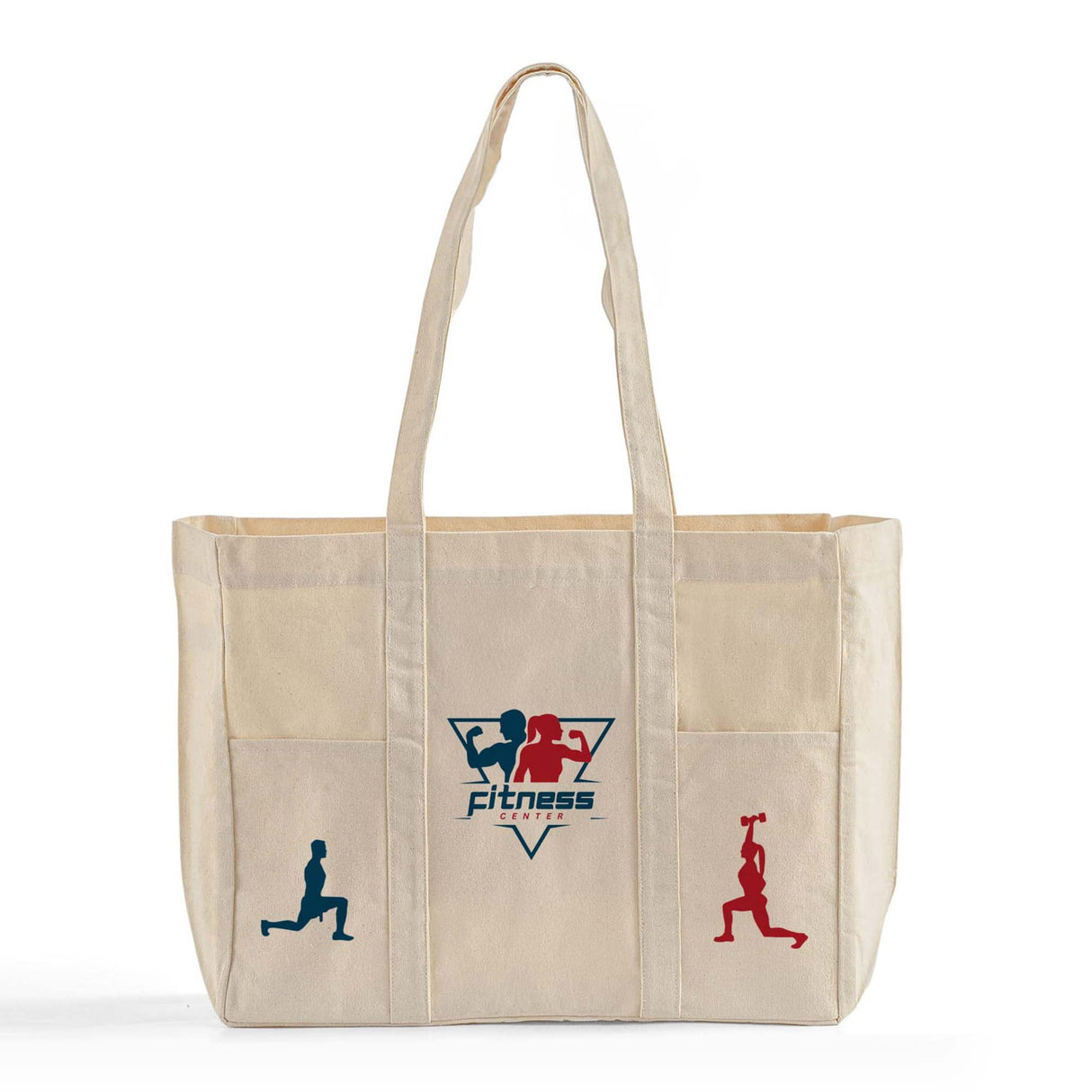 Custom Organic Utility Canvas Tote