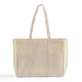 organic utility canvas tote