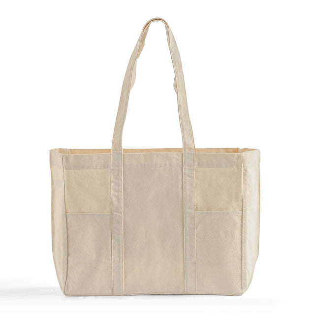 organic utility canvas tote