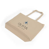 Med/Large Canvas Tote Bags Customized / Personalized Tote Bag with Long Handles - TG250