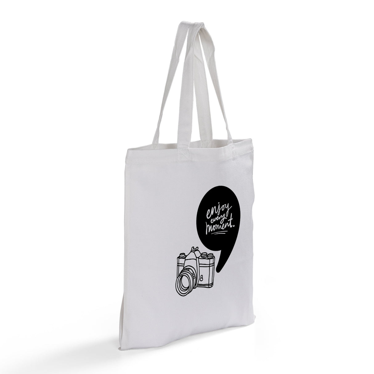 Custom Sublimation 100% Polyester Canvas - Sublimation  Tote Bags With Your Logo - SB200