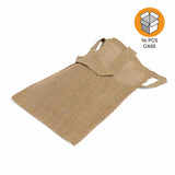 96 ct Wholesale Burlap Bags - Promotional Jute Tote Bags - By Case