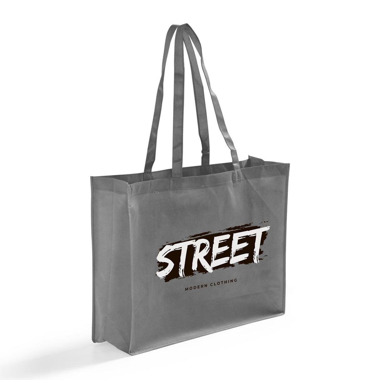 Large Custom Promo Shopping Bag Tote Bags - Customize Logo Tote Bags