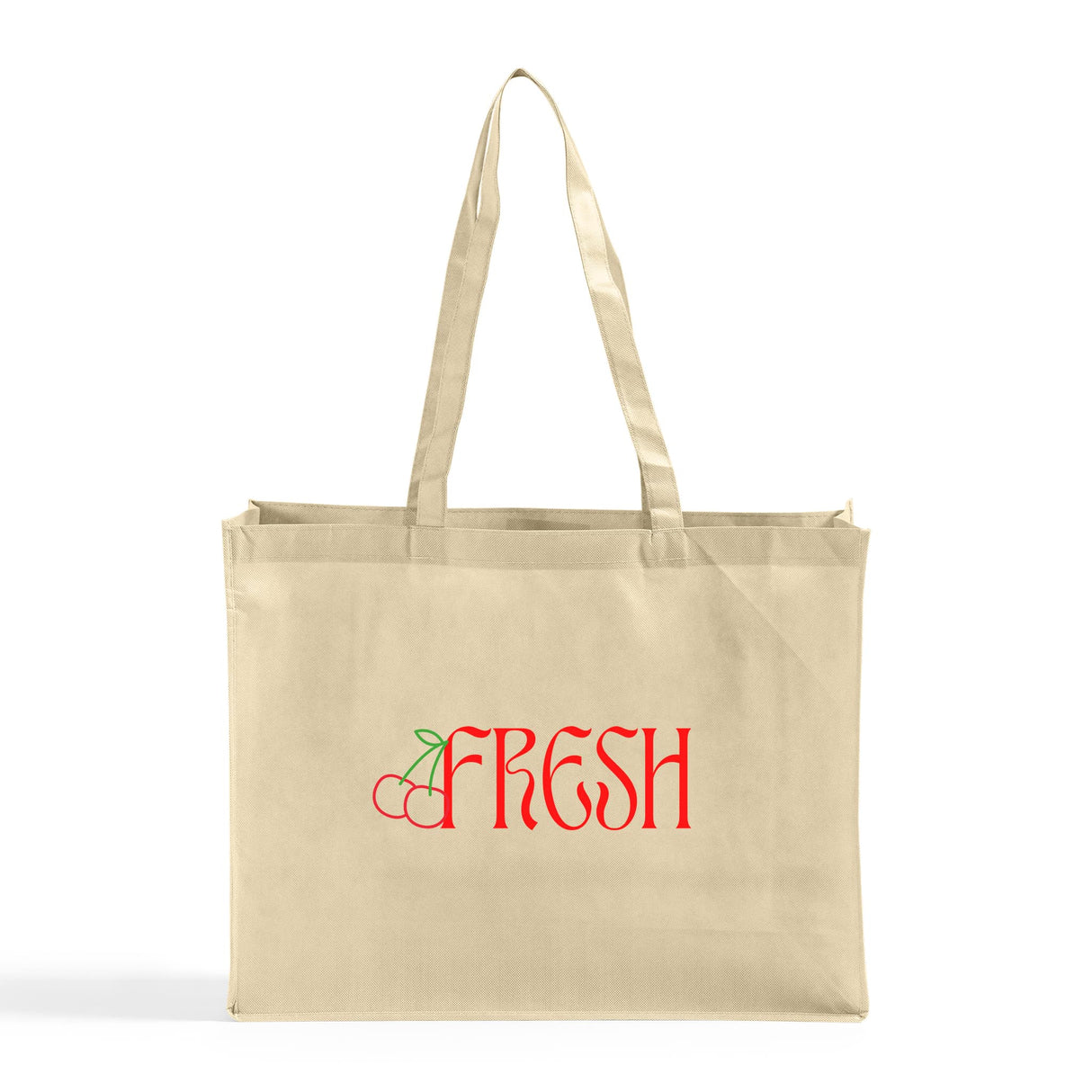 Large Custom Promo Shopping Bag Tote Bags - Customize Logo Tote Bags