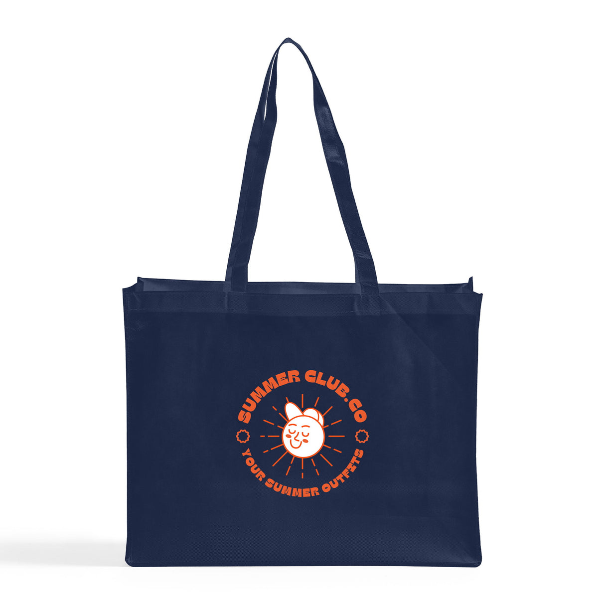Large Custom Promo Shopping Bag Tote Bags - Customize Logo Tote Bags
