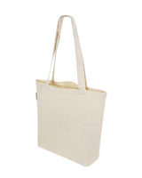 Closeout Organic Cotton Canvas Tote Bags with Gusset - OR110