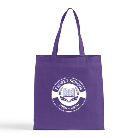Natural Giveaway Custom Tote Bags - Personalized Tote Bags With Your Logo - TB100