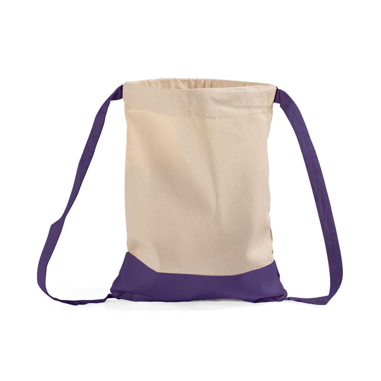 Purple Wholesale Drawstring Bag