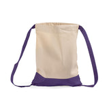 Purple Wholesale Drawstring Bag