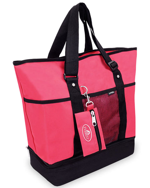 factory style deluxe travel tote bag Vacilando – Bugatti Wholesale Recessed top zipper Lo & Sons Catalina Deluxe
