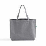 72 ct Large Recycled Cotton Canvas Tote Bags w/Gusset - By Case