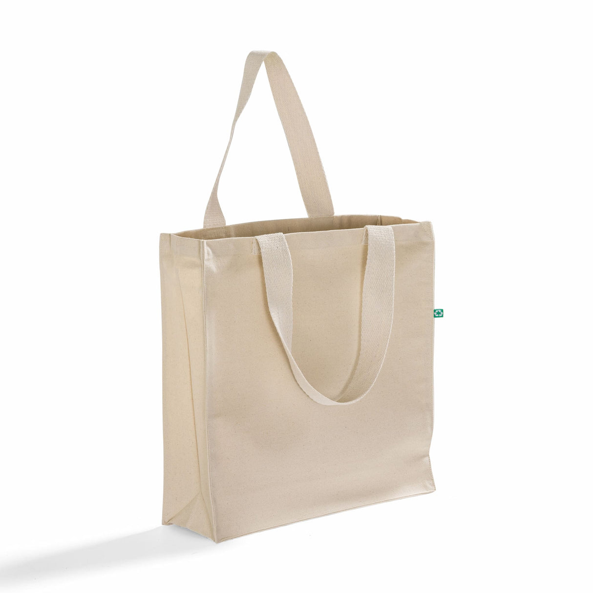 60 ct Recycled Heavy Canvas Tote with Full Gusset - By Case