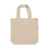 6 ct Recycled Canvas Tote Bag With Bottom Gusset - By Bundle