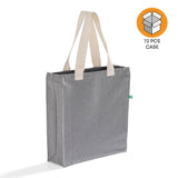 72 ct Recycled Heavy Canvas Tote with Full Gusset - By Case