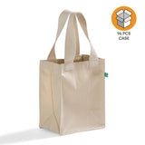 96 ct Recycled Canvas Book Bag with Full Gusset - By Case
