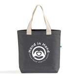 Custom Recycled Canvas Tote Bag With Bottom Gusset - Recycled Canvas Tote Bags With Your Logo - RC870