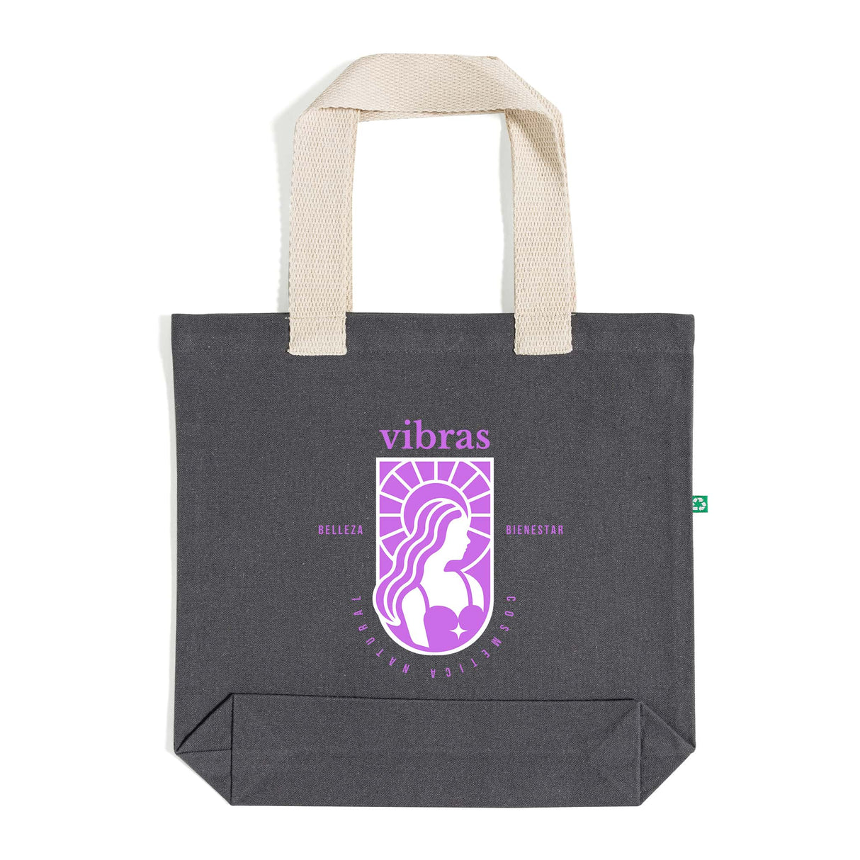Custom Recycled Canvas Tote Bag With Bottom Gusset - Recycled Canvas Tote Bags With Your Logo - RC870