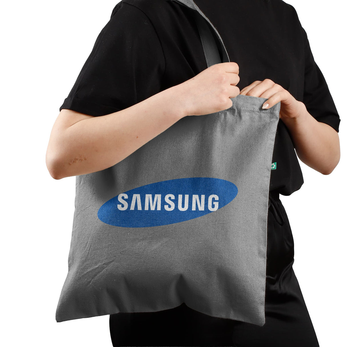 Recycled Classic Canvas Custom Tote Bag with Your Logo