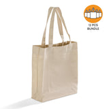 Large Recycled Canvas Tote Bag