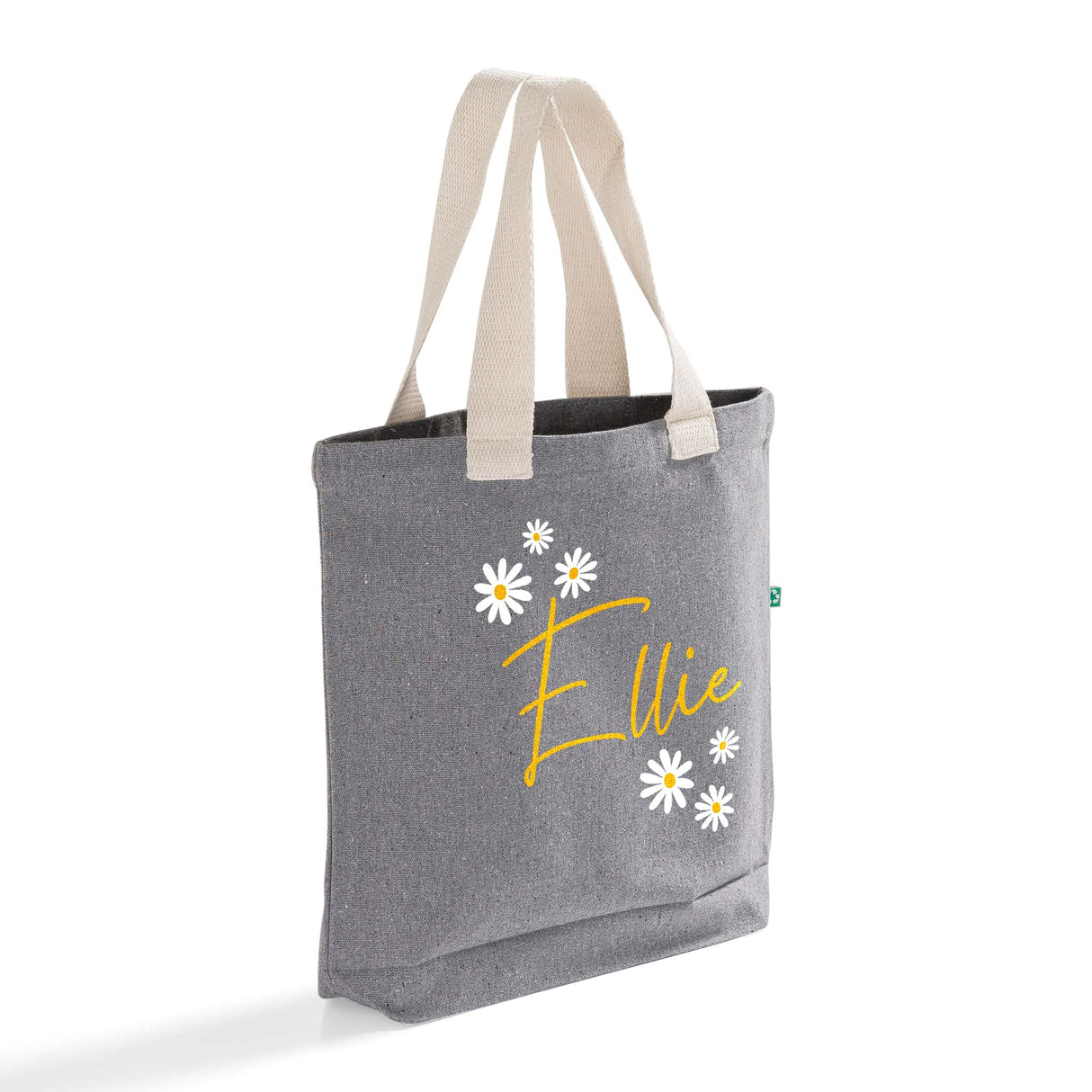 Custom Recycled Canvas Tote Bag With Bottom Gusset - Recycled Canvas Tote Bags With Your Logo - RC870