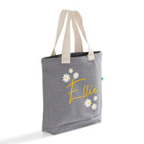 Custom Recycled Canvas Tote Bag With Bottom Gusset - Recycled Canvas Tote Bags With Your Logo - RC870