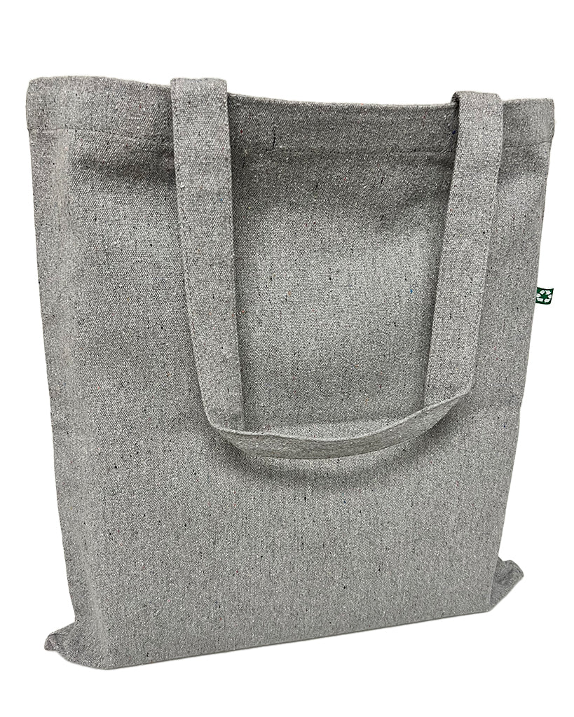 Repurposed Black & White Towel Beach Bag