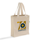 Custom Recycled Heavy Canvas Tote with Full Gusset - Recycled Tote Bags With Your Logo - RC830