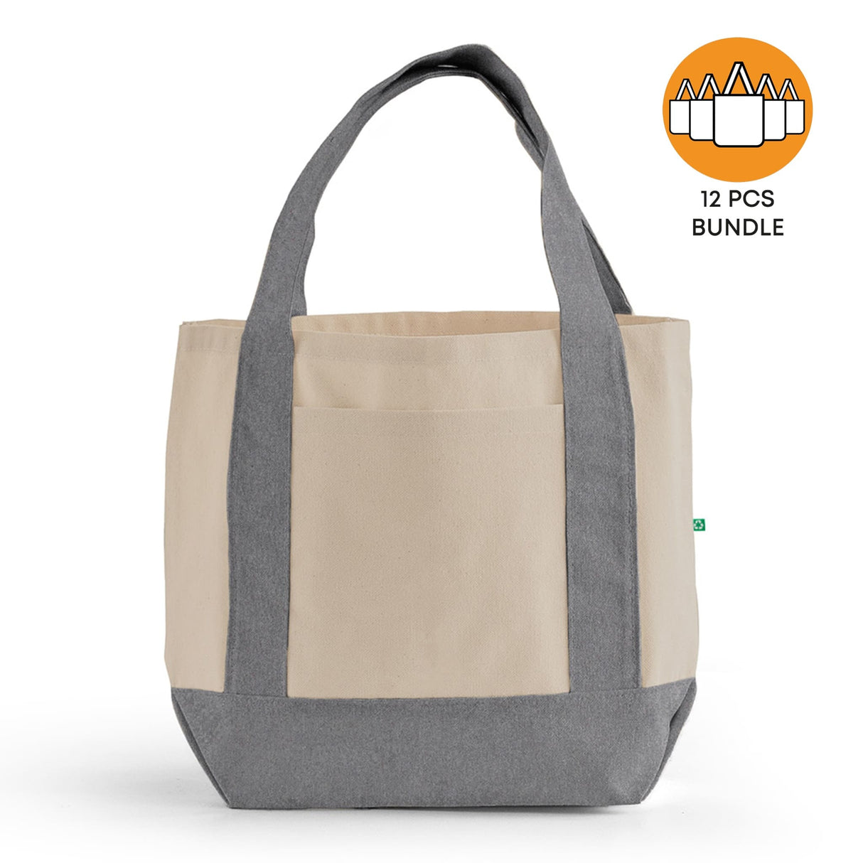 12 ct Recycled Mini Iconic Shopping Bag - By Bundle