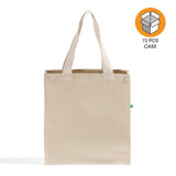 72 ct Recycled Heavy Canvas Tote with Full Gusset - By Case