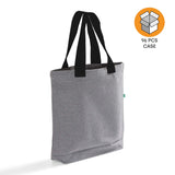 96 ct Recycled Canvas Tote Bag With Bottom Gusset - By Case