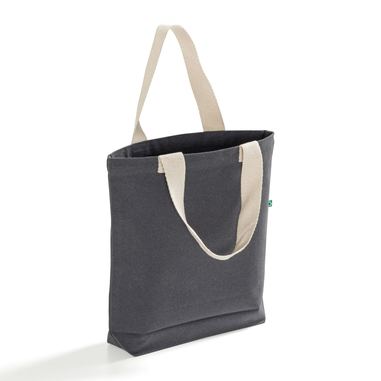 recycled tote with bottom gusset