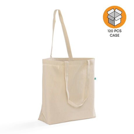 120 ct Recycled Trader's Canvas Tote - By Case