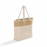 Large Fancy Canvas Rope Tote Bag - RJ260