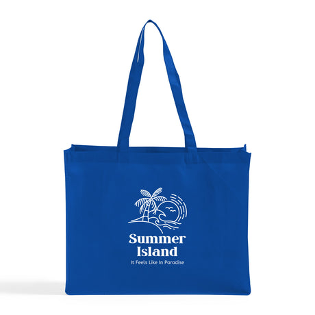 Large Custom Promo Shopping Bag Tote Bags - Customize Logo Tote Bags