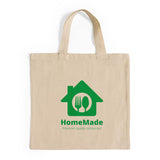 Custom 15 in Short Handle Tote Bags - Tote Bags with Your Logo - TBS15