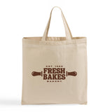 Custom 15 in Short Handle Tote Bags - Tote Bags with Your Logo - TBS15