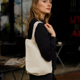 small cotton favor gift tote bag model