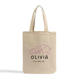 small cotton gift tote bag