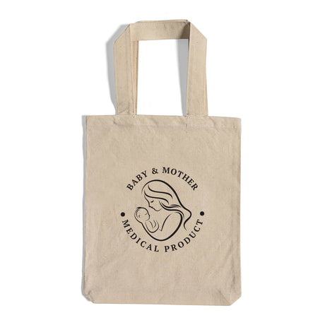 small cotton gift tote bag