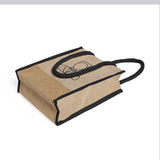 Small Jute Blend Tote Bags Customized - Personalized Small Jute Tote Bags With Your Logo - TJ911